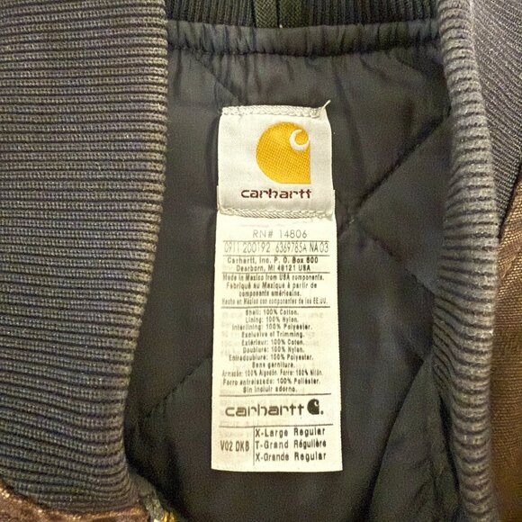 Vintage Carhartt Arctic Quilt Lined Vest - Picture 6 of 10